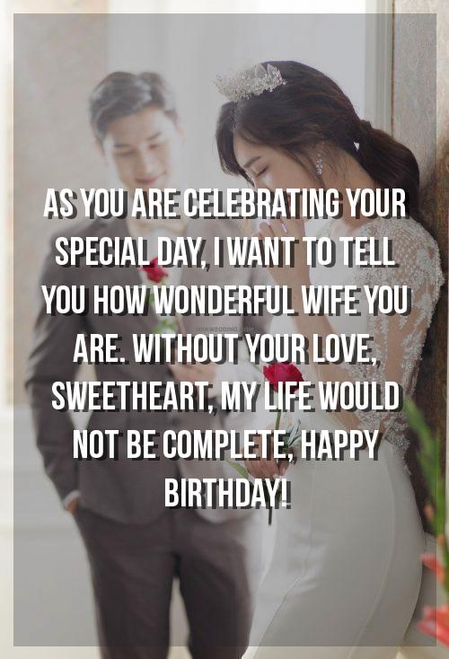 birthday poem for wife in english